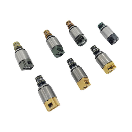7 Pieces 6 Speed Transmission Solenoid Set Fit For Ford Falcon BF FG Territory ZF6HP26 ZF6HP19 - Machter