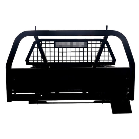 Black Powder Coated Heavy Duty Steel Flat Tray for Dual Cab Ute TRAY-001 - Machter