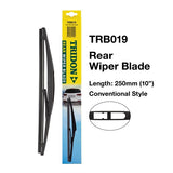 Wiper REAR WIPER BLADE TRB019 - Tridon