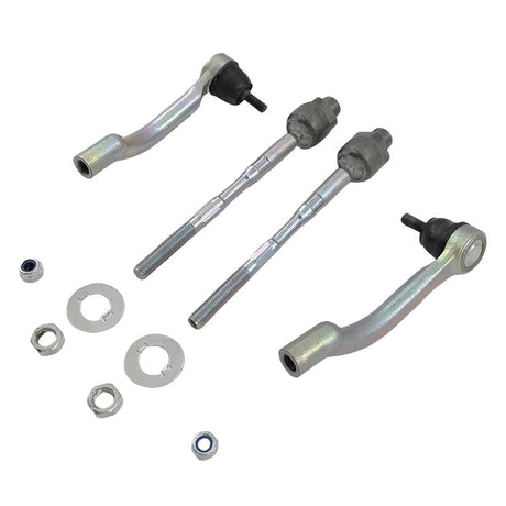 4 Pieces Front Inner & Outter Tie Rod End Fit For Nissan X-Trail T31 FWD AWD 2007-2013 - Machter