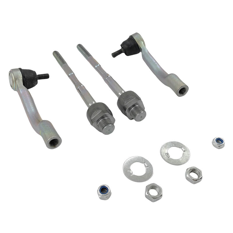 4 Pieces Front Inner & Outter Tie Rod End Fit For Nissan X-Trail T31 FWD AWD 2007-2013 - Machter