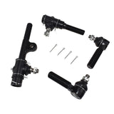 4 Pieces Steering Tie Rod End Kit Fit For Toyota Landcruiser 76 78 79 Series FZJ78 HZJ78 FZJ79 HZJ79 FZJ76 - Machter