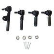 Steering Tie Rod End Kit Relay Rod Set Fit For Landcruiser 80 Series HZJ80R HDJ80R TRE-TA005M - Machter