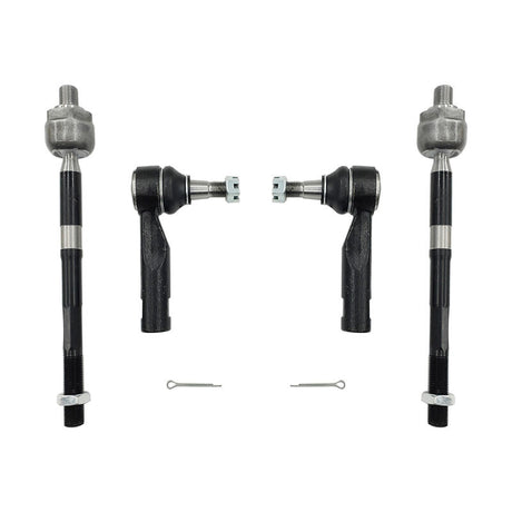 4Pieces Tie Rod Rack End Set Fit For Holden Commercial Colorado RC 4WD 07/2008-2011 - Machter