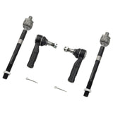 4Pieces Tie Rod Rack End Set Fit For Holden Commercial Colorado RC 4WD 07/2008-2011 - Machter