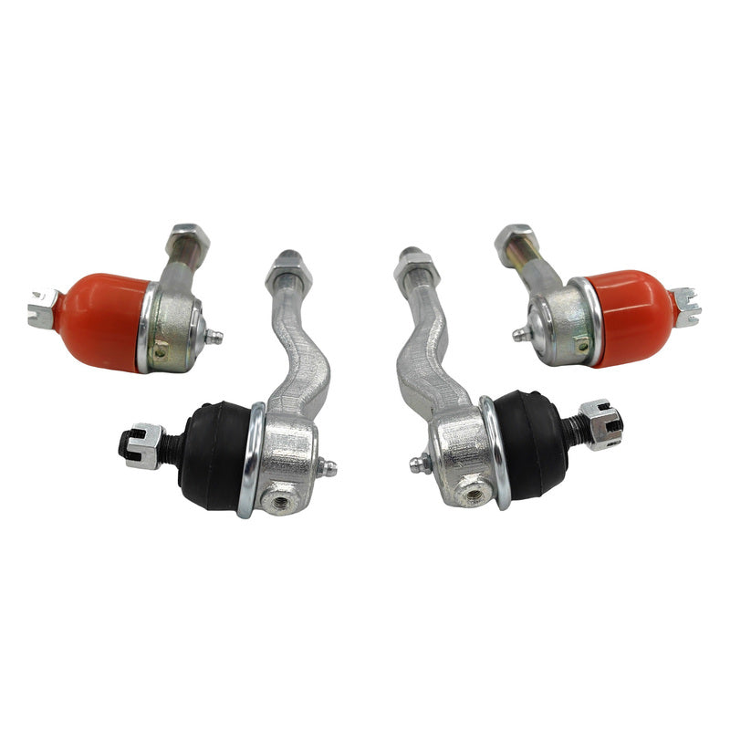 4 x Tie Rod Ends Inner & Outer Fit For Mitsubishi Triton MK 4WD 1996-2006 - Machter
