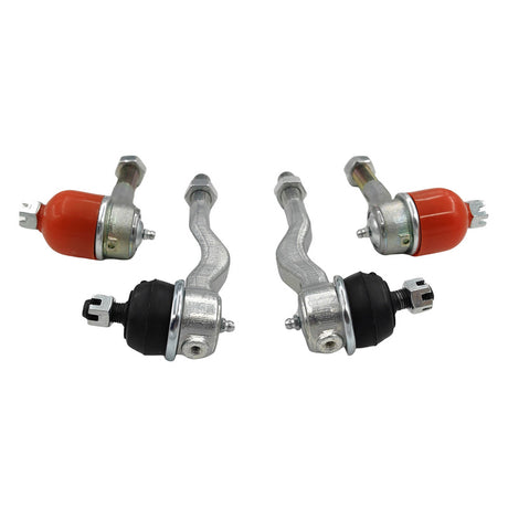 4 x Tie Rod Ends Inner & Outer Fit For Mitsubishi Triton MK 4WD 1996-2006 - Machter