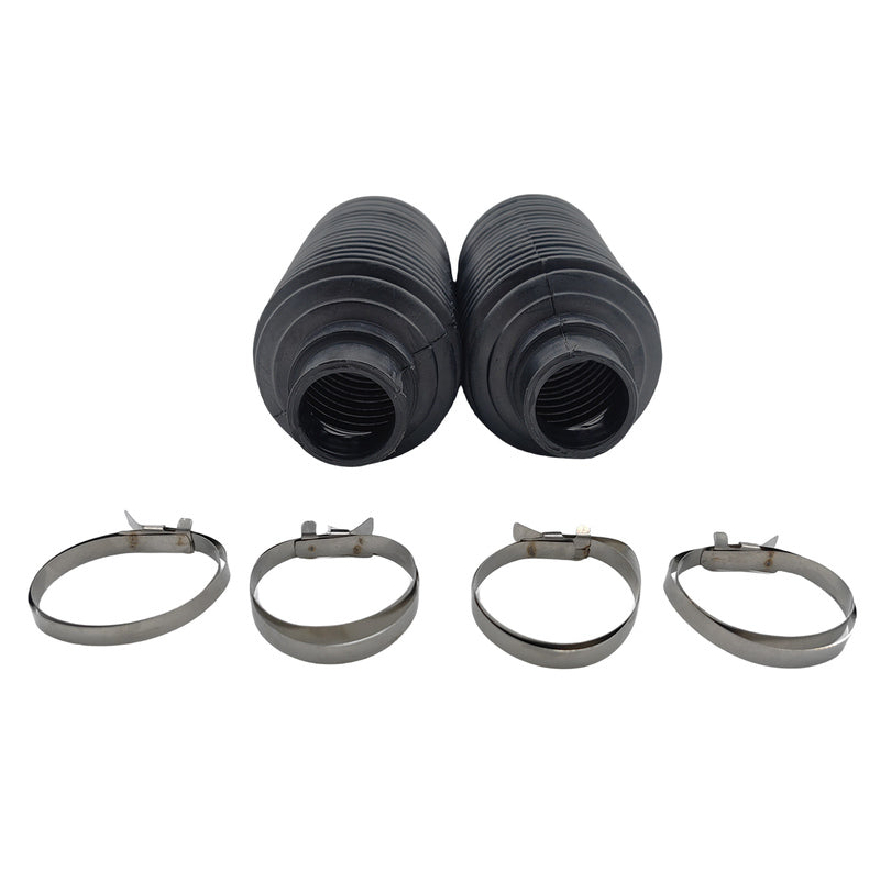 6 Pieces Rack Ends Tie Rod Ends Boots Fit For Toyota Prado 90 95 Series 4WD 1996-2003 - Machter