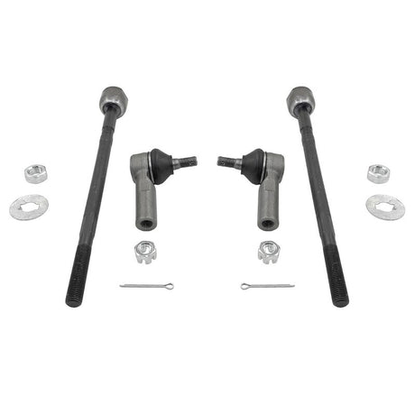 4Pieces Outer Tie Rod End Front Rack End Fit For Toyota Echo Yaris NCP13 2000-ON - Machter