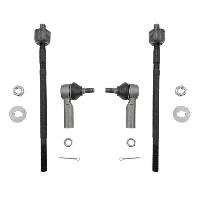 4Pcs Outer Tie Rod End Front Rack End Fit For Toyota Echo Yaris NCP13 2000-ON TREKIT-TA004 - Machter