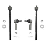 4Pcs Outer Tie Rod End Front Rack End Fit For Toyota Echo Yaris NCP13 2000-ON TREKIT-TA004 - Machter