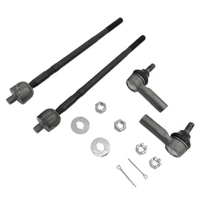 4Pieces Outer Tie Rod End Front Rack End Fit For Toyota Echo Yaris NCP13 2000-ON - Machter