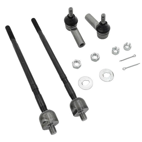 4Pieces Outer Tie Rod End Front Rack End Fit For Toyota Echo Yaris NCP13 2000-ON - Machter