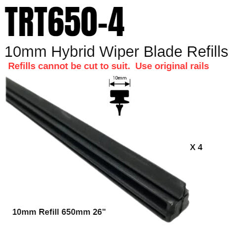 Premium Hybrid Refill 28" (650MM) (EXWR26-4) TRT650-4 - Trico | Universal Auto Spares