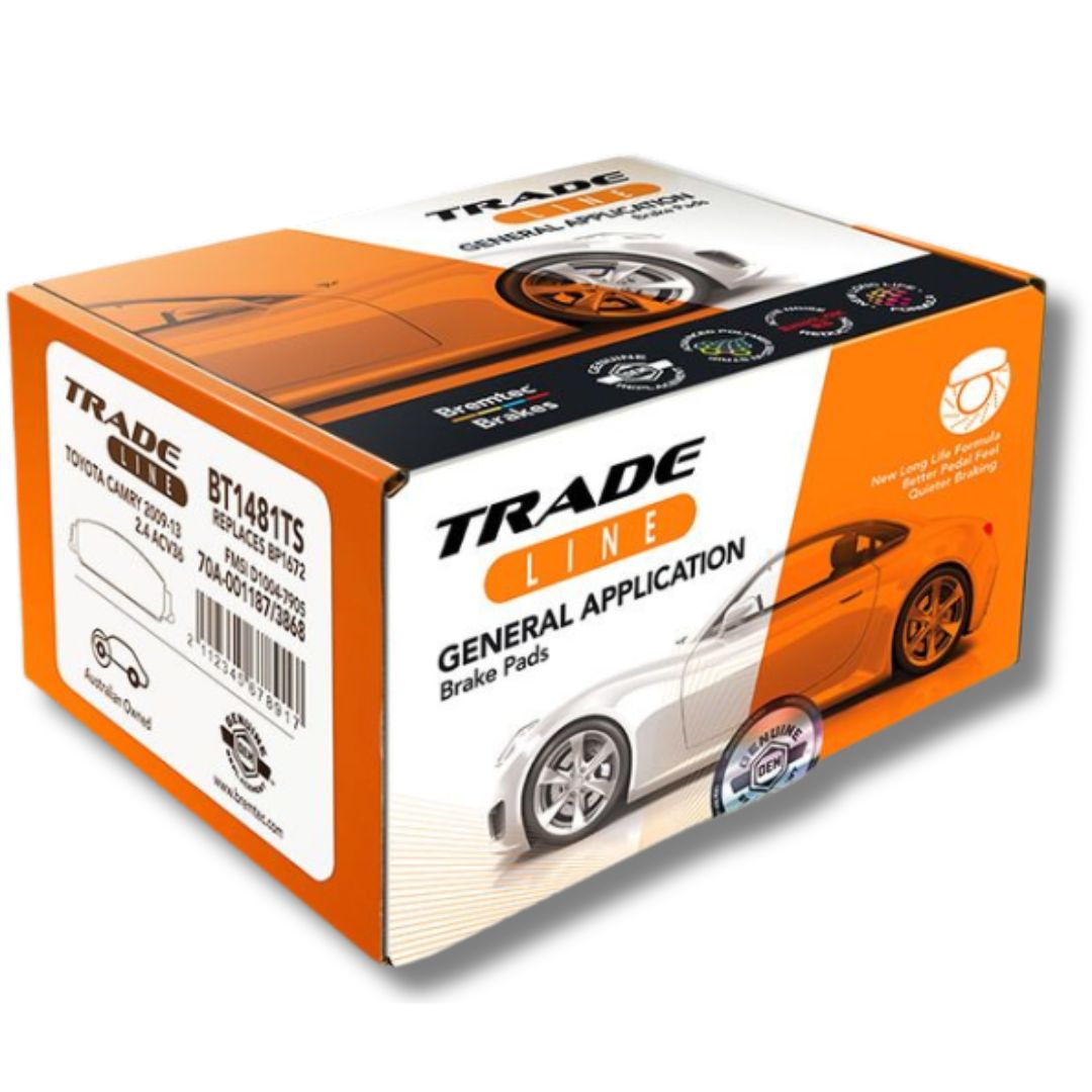 Bremtec Trade-Line Ceramic Brake Pads BT21040TS - Bremtec