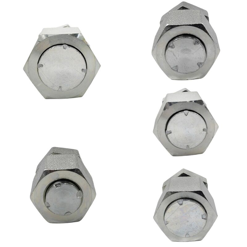 128 Pcs 37Â°JIC and ORFS Hydraulic Cap And Plug Kit Hose Tube And Pipe Fitting Set TTK-008 - Machter