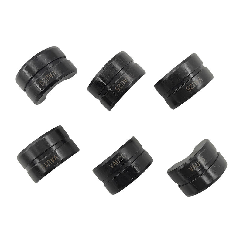 Copper Stainless Pipe Crimper Tube Press Plumbing Fitting Crimping 7 x Dies TTK-3VT - Machter