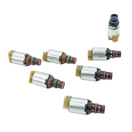 7 Pieces Transmission Valve Body Solenoid Kit 6R80 Fit For Ford F-150 Expedition Territory Mustang Ranger Everest Transit For Mazda BT-50 - Machter