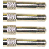 Valve Extensions Metal Long Type Set of 4 32mm - AUTOKING