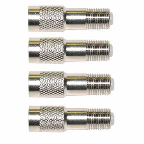 Valve Extensions Metal Short Type Set of 4 18mm - AUTOKING