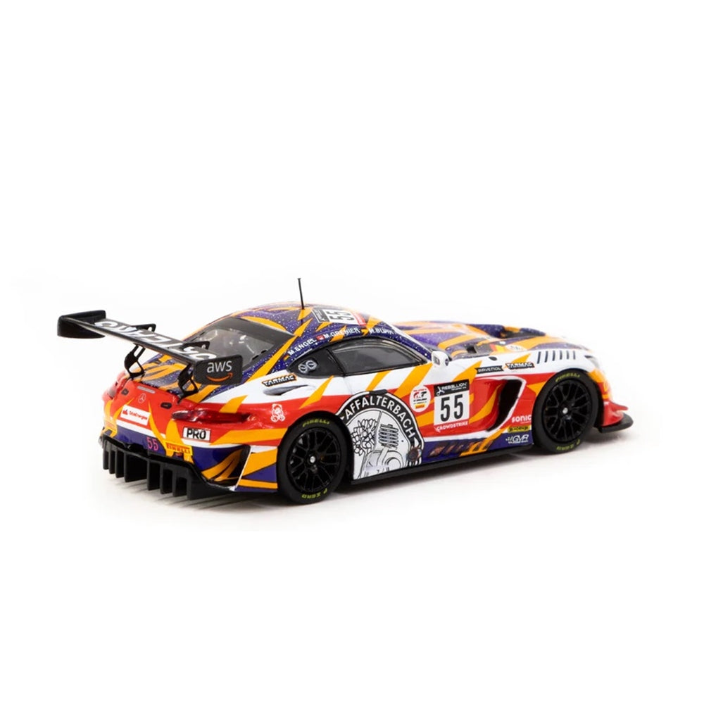 2022 Mercedes-AMG GT3 24 Hours of SPA GruppeM Racing M. Engel / M. Buhk / M. Grenier Diecast Model Car 1:64 Scale (Approx. 7cm) Collectible | Universal Auto Spares