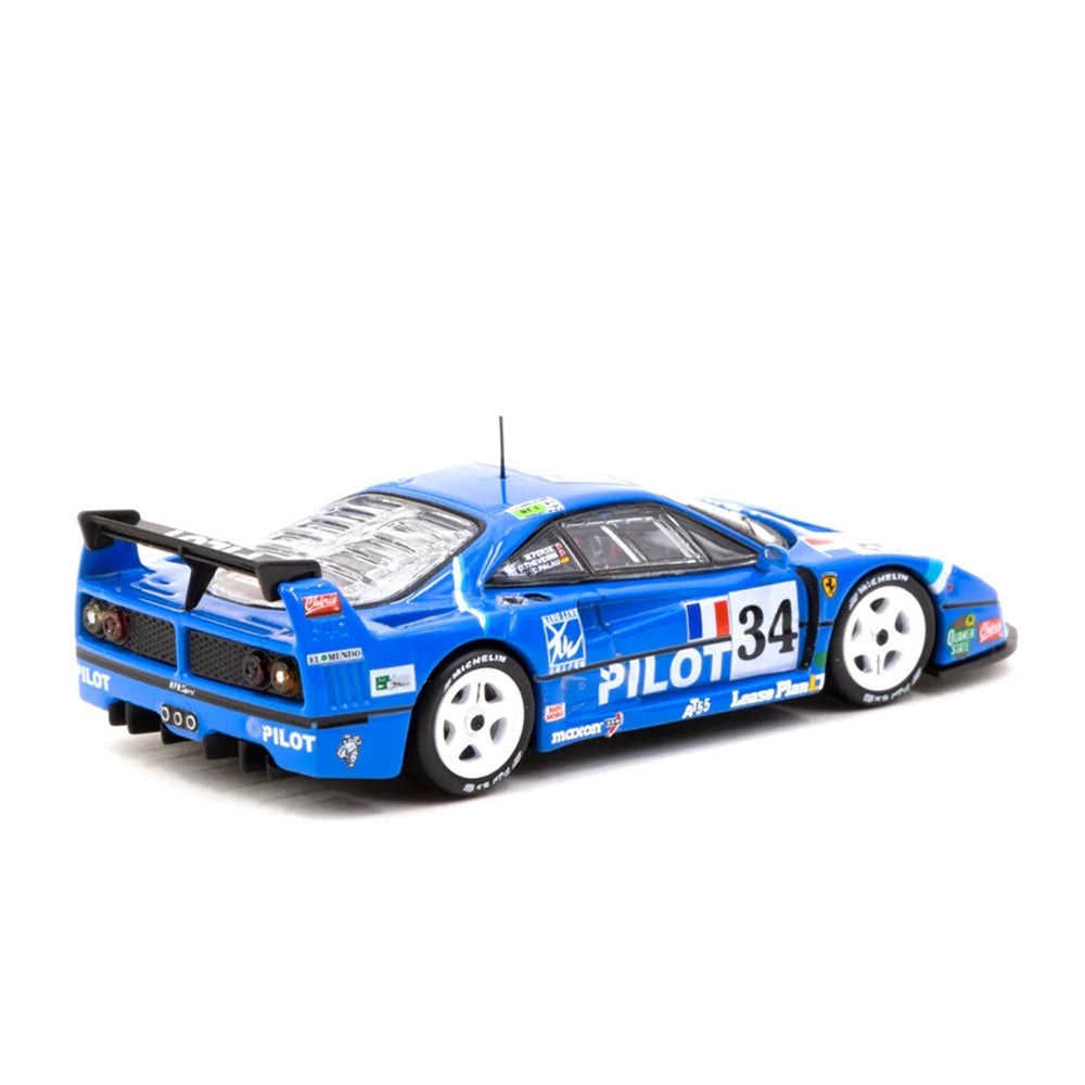 1995 Ferrari F40 LM 24h of Le Mans M. Ferté / O. Thévenin / C. Palau Diecast Model Car 1:64 Scale (Approx. 7cm) Collectible | Universal Auto Spares