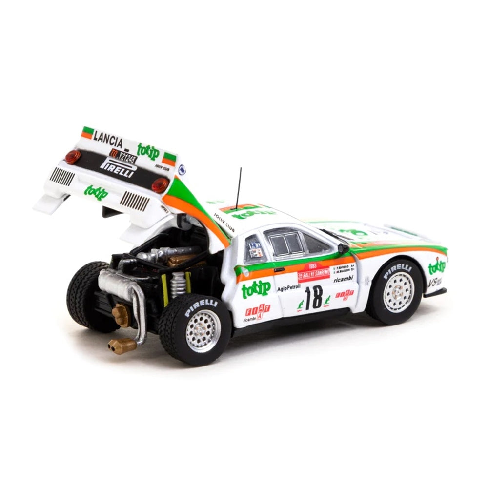 1983 Lancia 037 Rally Rallye Sanremo M. Biasion / T. Siviero Diecast Model Car 1:64 Scale (Approx. 7cm) Collectible | Universal Auto Spares