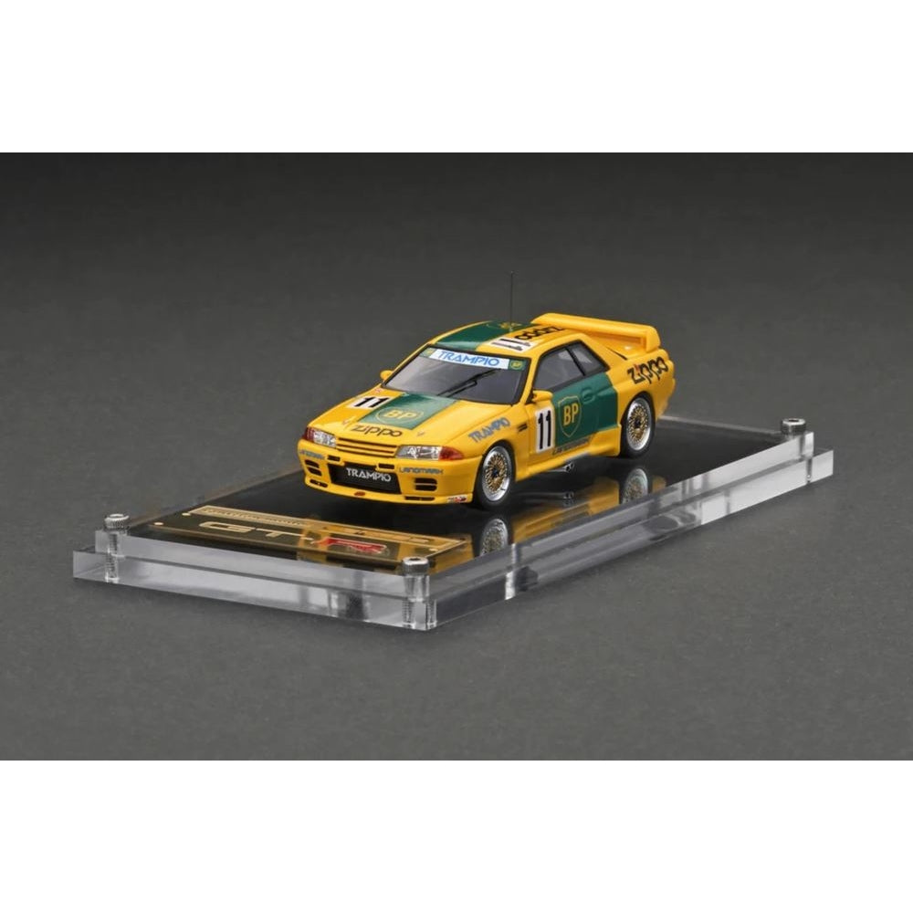 1993 Nissan Skyline GT-R BP Oil Trampio #11 RB26DETT JTC Diecast Model Car 1:64 Scale (Approx. 7cm) Collectible | Universal Auto Spares