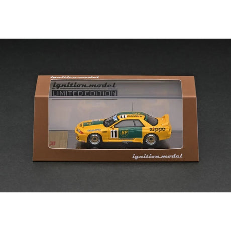 1993 Nissan Skyline GT-R BP Oil Trampio #11 RB26DETT JTC Diecast Model Car 1:64 Scale (Approx. 7cm) Collectible | Universal Auto Spares