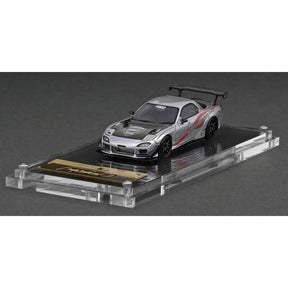 Mazda RX-7 (FD3S) FEED Silver Resin Diecast Model Car 1:64 Scale (Approx. 7cm) Collectible | Universal Auto Spares