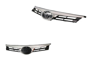 Grille (Black with Chromed Mould) Toyota Corolla ZRE172 SERIES 2 2016 - 2019 TYCO-GRI-646F - Sterling