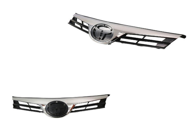 Grille (Black with Chromed Mould) Toyota Corolla ZRE172 SERIES 2 2016 - 2019 TYCO-GRI-646F - Sterling