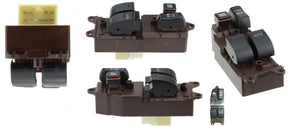 Front Window Switch (Main, RHS), TGN/KUN/GGN 2 Door Toyota Hilux 1997 - 2005 TYHX - WIS - 08R - Sterling Parts - Window Switches - Sterling Parts