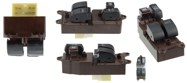 Front Window Switch (Main, RHS), TGN/KUN/GGN 2 Door Toyota Hilux 1997 - 2005 TYHX - WIS - 08R - Sterling Parts - Window Switches - Sterling Parts