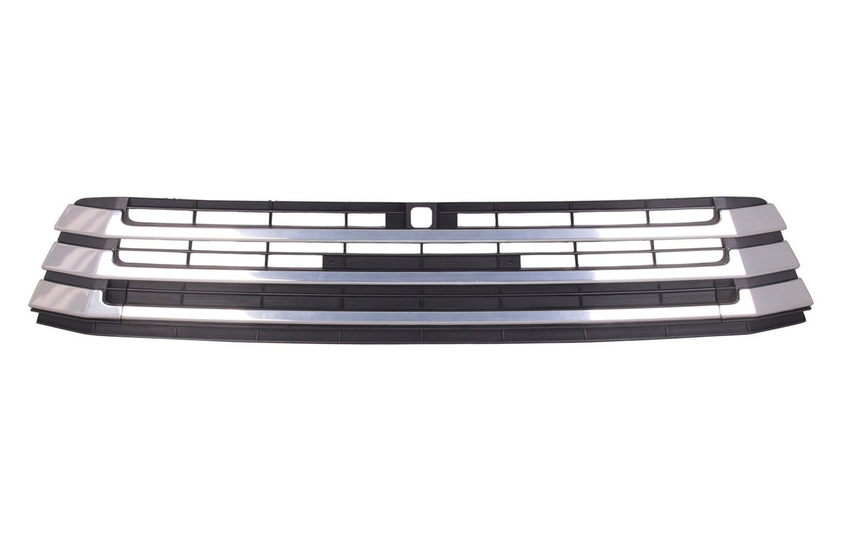 Front Lower Grille (with Camera Hole, Dark Grey/Silver Mould) Toyota Kluger GSU50/55 SERIES 2 2014 - 2016 TYKG - GRI - 55F - Sterling Parts - Grilles & Bumper Parts - Sterling Parts
