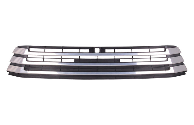 Front Lower Grille (with Camera Hole, Dark Grey/Silver Mould) Toyota Kluger GSU50/55 SERIES 2 2014 - 2016 TYKG - GRI - 55F - Sterling Parts - Grilles & Bumper Parts - Sterling Parts