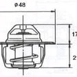 Thermostat DAEWOO HOLDEN C12NZ C14SE/NZ U16B - NASON