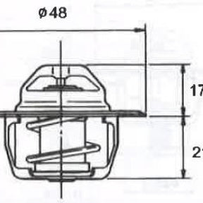 Thermostat DAEWOO HOLDEN C12NZ C14SE/NZ U16B - NASON