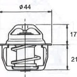 Thermostat HOLDEN V6 VP VR VS VT U44C - Nason