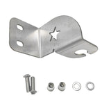Rear Bonnet Hinge UHF Mount Antenna Bracket Fit For 76 Series LH 2mm Stainless Steel UHF-007 - Machter