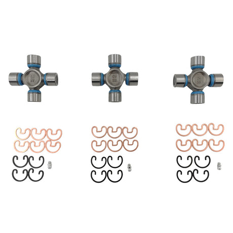 3 x Rear Universal Joints Fit For Mazda BT50 UN For Ford Ranger PJ PK PX - Machter
