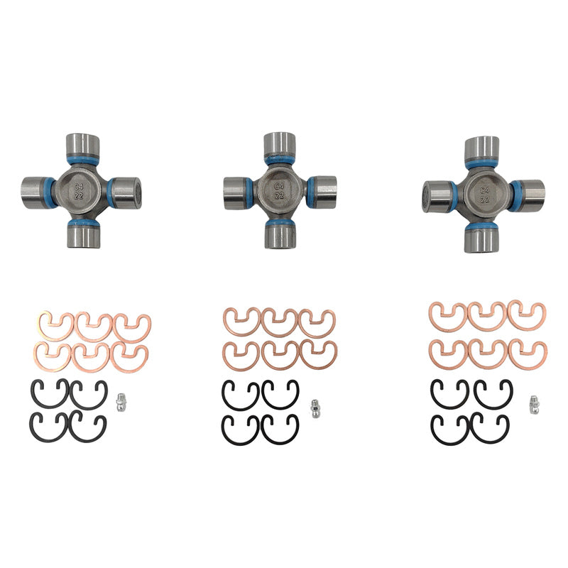 3 x Rear Universal Joints Fit For Mazda BT50 UN For Ford Ranger PJ PK PX UJ-FD004-3PCS - Machter