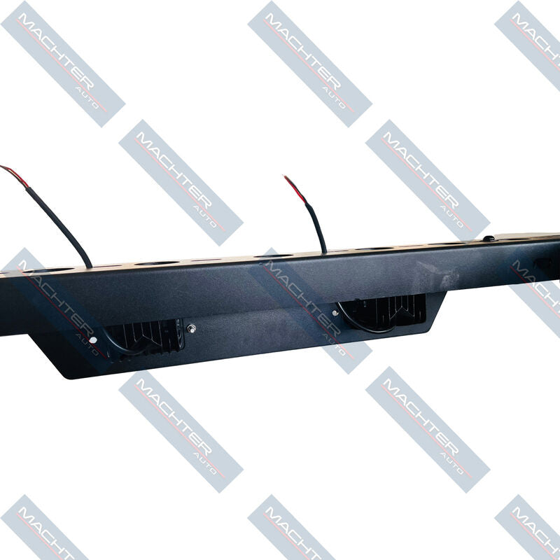 Black Powdercoated Steel Universal Ute Tub Rack Roof Rack Fit For Dmax Hilux With LED URACK-003 - Machter