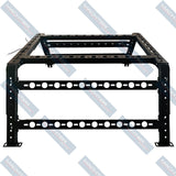 Black Powdercoated Steel Universal Ute Tub Rack Roof Rack Fit For Dmax Hilux With LED URACK-003 - Machter