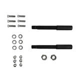 Black Powder Coated Aluminium Rear Ladder Rack URACK-013-BLK - Machter