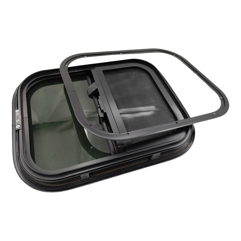 Caravan Sliding Window 500 x 400mm Fit For UTE Canopies RV Caravans Motor Homes Horse Floats UTEW-004 - Machter