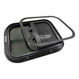 Caravan Sliding Window 500 x 400mm Fit For UTE Canopies RV Caravans Motor Homes Horse Floats UTEW-004 - Machter