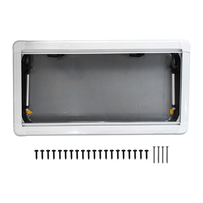 Caravan Double Glazed Push Out Window 1000x500mm Fit For UTE Canopies RV Caravans Motor Homes Horse Floats UTEW-005 - Machter