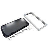 Caravan Double Glazed Push Out Window 1000x500mm Fit For UTE Canopies RV Caravans Motor Homes Horse Floats UTEW-005 - Machter