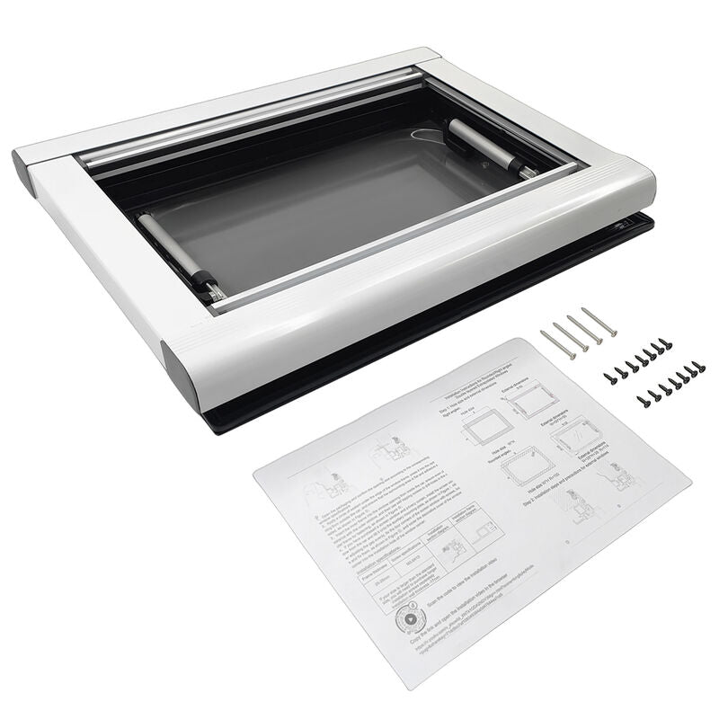 RV Caravan Push Out Flat Window 350x500mm Fit For RVs Campers Mobile Homes UTEW-006 - Machter